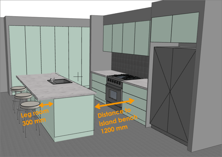 kitchen design drawing