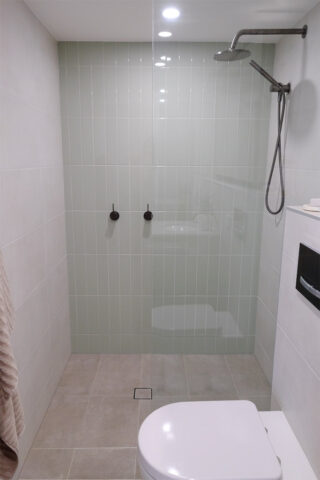 Completed bathroom renovation projects
